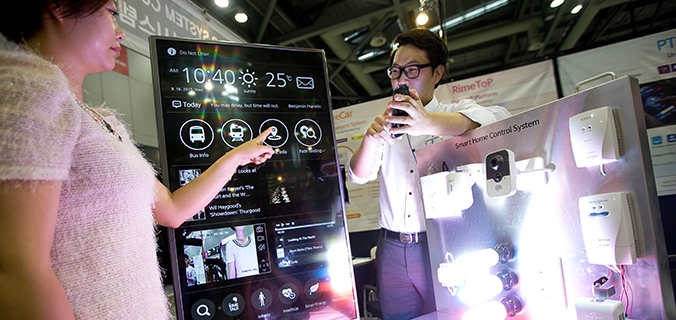 [포토] `첨단 ICT와 비즈니스의 만남` GMV2015 개막 - 뉴스 썸네일 이미지