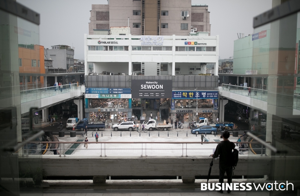 [포토]'다시 세운' 세운상가…50년만에 재탄생